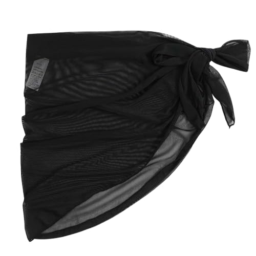 Women's Beach Sarong Wrap, Polyester Bikini Cover Up, Adjustable Swimsuit Skirt, Large-image-15