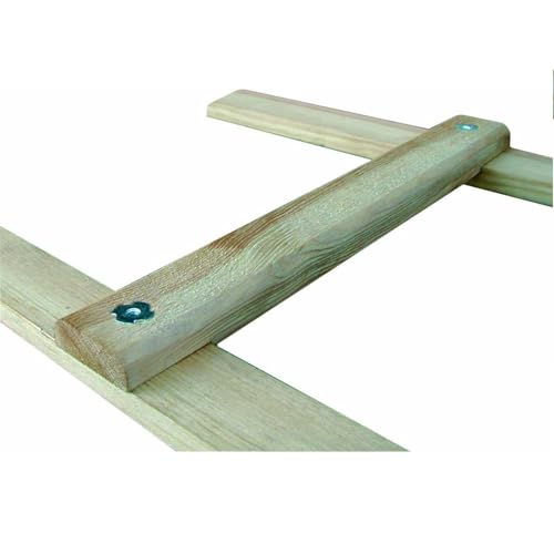 Outifrance 8833045 Echelle de toit en Bois 4,50 m/18 échelons entraxe 25 cm