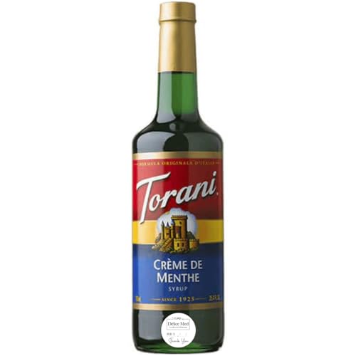 ミントシロップ 750ml Torani トラーニ クレムドミント｜Creme De Menthe Syrup｜カクテル・モヒート・ミントラテ・デザートに使えるフレーバーシロップ - DELICEMEDのサムネイル