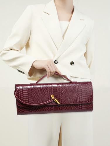 Clutch Purses for Women PU Leather Evening Bag Woven Clutch Trendy Purse Crossbody Bags Cute Handbag Shoulder Bag3