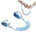 XYTAHDM Bracciale Sicurezza Bambino, 2.5M Braccialetto Bambini Antismarrimento,Portatile Che Cammina Anti-Perso Mano Cintura, per Viaggio Shopping Exploring Helper (Blu) immagine