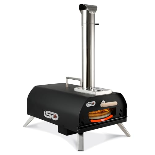 SizzleDelite Rotating Pizza Oven