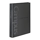 コクヨ(KOKUYO) ルーズリーフ バインダー キャンパス 金属リング ワイド B5 26穴 最大150枚 黒 ル-633D