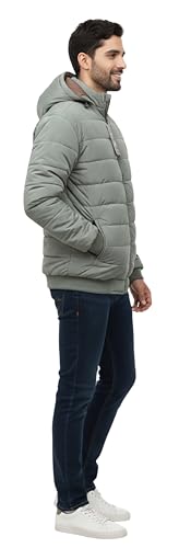 Image of Export Quality Reversible Puffer Jacket in GLD Material best for Winterwear /Hiking /Biking /Camping /Mountaineering /Fashion & Casual Wear(Control Temperature up to 3 Degree Celsius)(3C)
