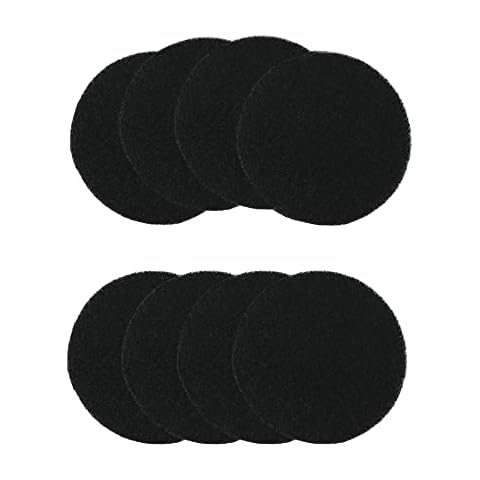 QWORK® 8 Packs Compost Bin Filters with Charcoal Cover