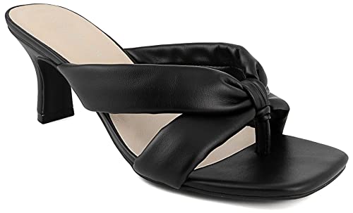 Image of LONDON FOG Womens Louelle Dress Sandal Womens comfort Heeled Sandals