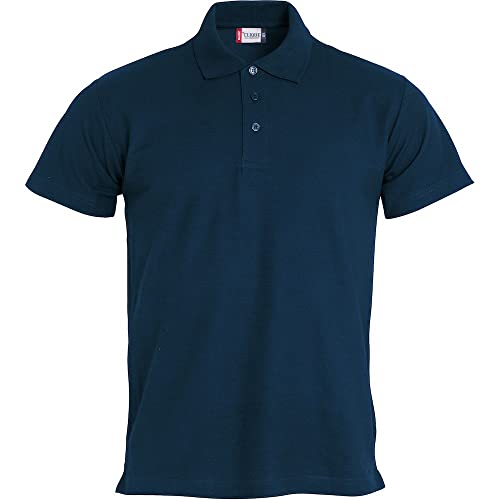 Clique Poloshirt Basic Polo Herren NEU, Wähle Deine Größe:XXL, Wähle Deine Farbe:dunkelblau