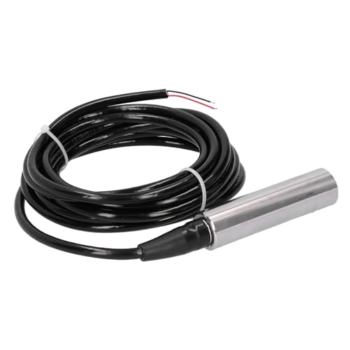 UPALDHOU Precisione del Sensore Ad Alto Livello Dell'acqua del Trasmettitore a Livello di Liquido per il Monitoraggio del Serbatoio Dell'acqua 304 Materiale in Acciaio Inossidabile (#10)