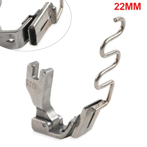 Prensatelas ajustable cinta elástica 22 mm para máquina de coser miniatura 6