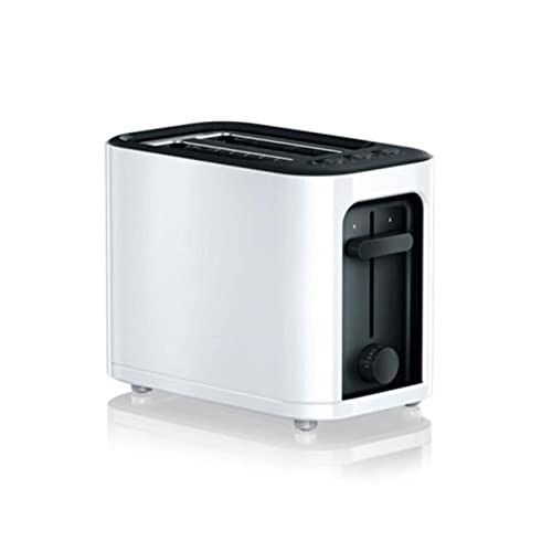 YAYA2021-SHOP Brotbackautomat Toaster 2 Slice-Toaster mit Pull-Out-Krümelschale 7 Arten von Zahnradsteuerung, Waffeln…