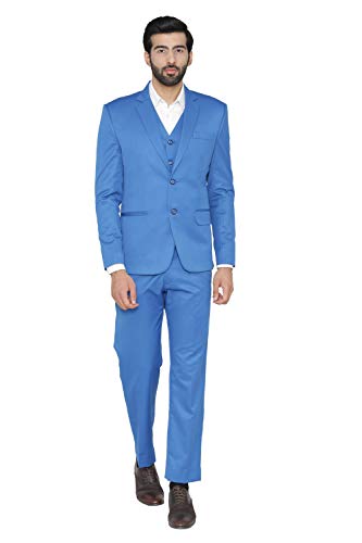 Image of WINTAGE Men's Polyester Cotton and Evening 3 Pc Suit