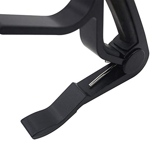 Capo de guitare pour guitares acoustiques et électriques, alliage de zinc(Le noir) - Les Beatles, Paul McCartney, John Lennon, RIngo Starr, George Harrison Capo de guitare pour guitares acoustiques et électriques, alliage de zinc(Le noir) – Image 5