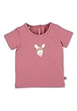 Sterntaler Baby Mädchen Baby T Shirt GOTS Kurzarm Shirt Esel Emmi - Baby T-Shirt, Baby Shirt, Baby Kurzarmshirt - aus Baumwolle - rosa, 56