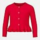 Mayoral Cardigan für Mädchen 6-24 Monate - Eleganter Schulterschutz für Taufkleid für Mädchen - Jachina Kleid Mädchen Taufe - weich und bequem, 1467, rot, 92
