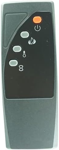 GENERIC Replacement Remote Control Compatible for Twin Star 2311210GRA-A001 2311210GRA-A003 23EF022GRA 23EF022SRA 23EF023GRA Classic 3D Electric Fireplace Heater Stove Heater
