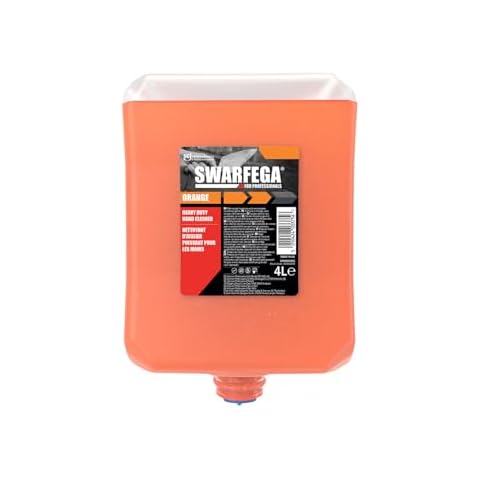 Swarfega Orange Solvent-Free Heavy Duty Hand Cleaner 4L Cover