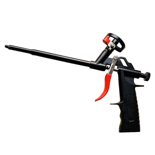 Foaming Guns, Needn't Clean Foams Expanding Applicator Tools, Heavy Duty Dispensing Insulation Foam-Sprayer for Caulking, Insulation, Aluminium Alloy