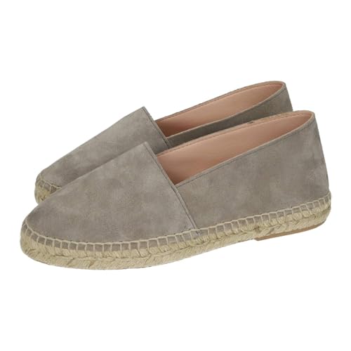 Espadrilles slip-on homme à semelle rembourrée douce pour pieds sensibles