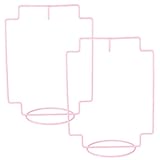 Estante simple y moderno para decorar su escritorio, alféizar, cocina, balcón, jardín, etc.