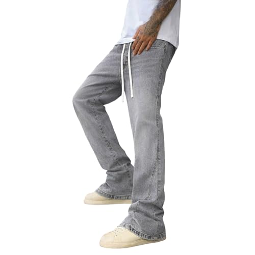 Pantalon cargo stretch homme multipoches style jean décontracté cool