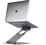 Portable et pliable : ce support portable pour ordinateur portable ne pèse que 1,8 kg et peut être rapidement plié dans une petite taille de 28,8 x 29,4 x 6,35 cm. Facile à transporter n'importe où, idéal pour les personnes qui voyagent beaucoup d'affaires.