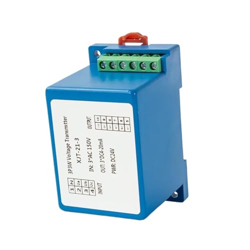 Transmetteur de tension AC 380V 465V avec capteur triphasé 4 fils Modbus