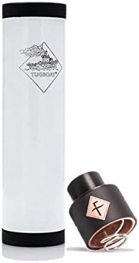 Tugboat Copper Mech Tube mod v2.5 with Flawless slam Cap - White Pearl Replaceable Sleeve