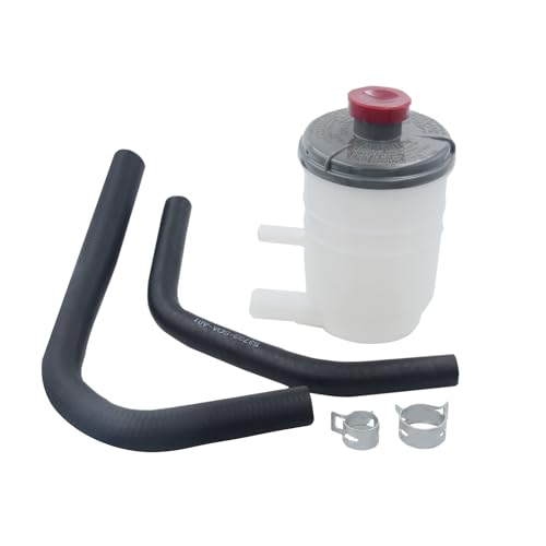 KOWWONG Power Steering Fluid Reservior with Suction and Return line Hose for Honda Accord L4 2.4L 2003-2007