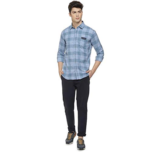 Image of CAHOOT Checkered Men's Full Sleeve Casual Shirt