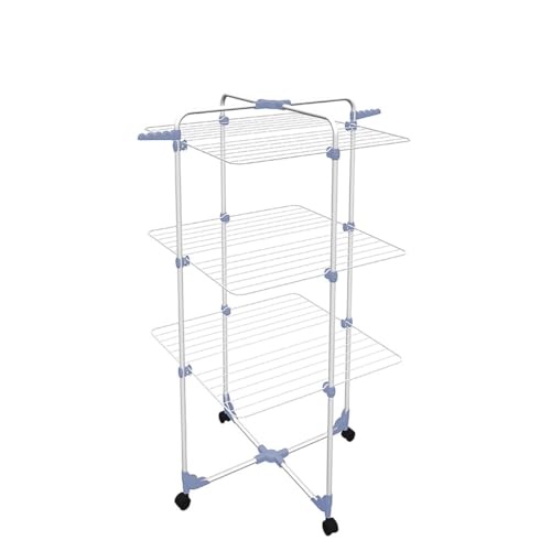 Gimi Turmwäscheständer Modular 3, Light Blue