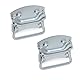 Ganter Normelemente | Klappgriff, Kistengriff, Tragegriff | 2 Stück | Stahl verzinkt | 85mm | GN 3136-85-70-A-ST