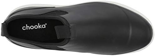 Chooka Womens Waterproof Bellevue Sneaker With Hybrid Sport Outsole Rain Boot, Black, 8 US | Image 4