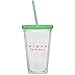 ICUP Friends - TV Sitcom Central Perk Cafe 16oz. Plastic Cup with Straw