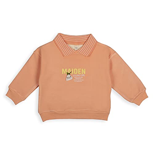 Image of MYFA Girls Collared Sweatshirt | Winter Collection for Babies & Kids