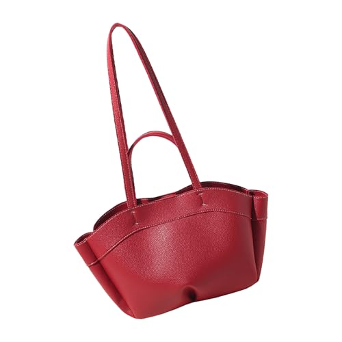 Sac à bandoulière pour femme en cuir synthétique chic style rétro