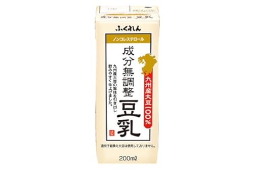 豆乳 成分無調整 200ml×24本入り 2ケース 大豆 ふくれん※配送不可:北海道・沖縄・離島