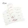 Emily Rose 18 Inch Doll Clothes Hangers 5-Pack White Wooden | Closet Organizer Compatible with American Girl and Our Generation Doll Clothing | 18 Wardrobe Furniture Accessories | USA Brand