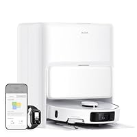 MOVA P50 Ultra Robot Vacuum with Flexible Mop, 19,000Pa Suction, Corner to Edge Cleaning, 75°C Dock Self Cleaning, Auto-Empty, Auto Refill, Obstacle Avoidance, Voice&App Control