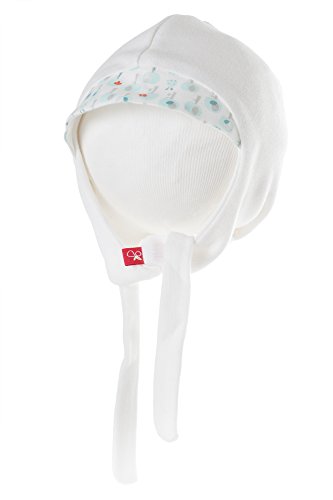 Goumikids Goumihats Soft Stay-On Baby Beanie with Tie, Goumigiving (Aqua), S/M