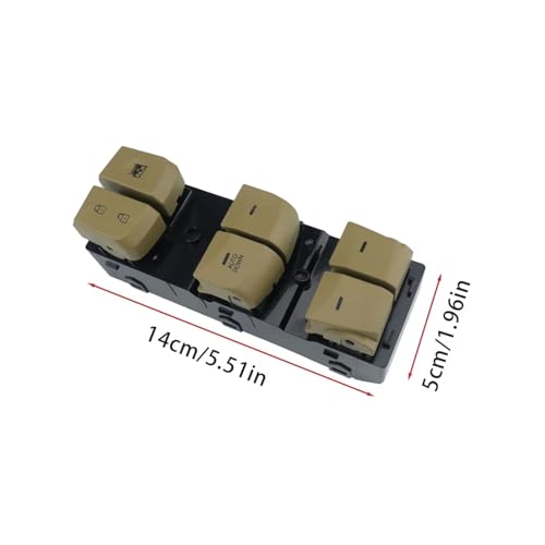 Commande principale lève-vitre électrique Hyundai Elantra 93570-4V000 bouton commutation