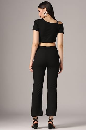 Image of TOPLOT co ord Set for Women Solid Top and Bottom