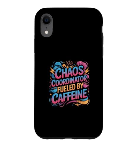 Chaos Coordinator Fueled By Caffeine �X�}�z�P�[�X iPhone XR �p