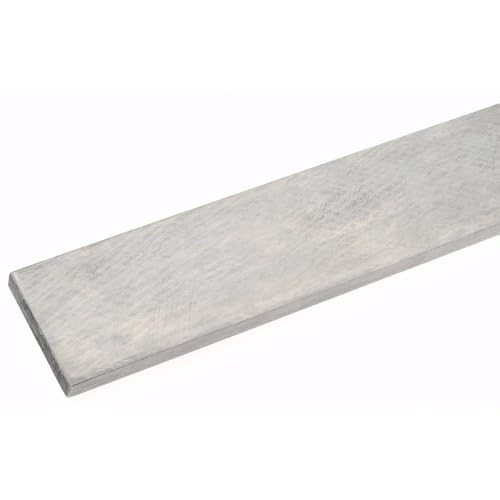 SPI 77-644-3 Non-Graduated Steel Straight Edge, Square (Non-Beveled), 48