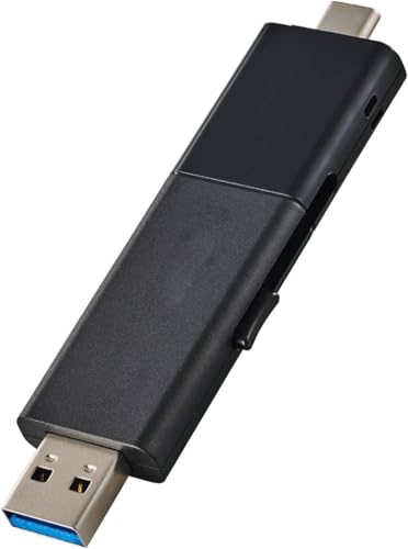 �O�t��SSD 250GB USB3.2 (Gen1)�Ή� �X���C�h�� Type-C/Type-A �R�l�N�^ �u���b�N