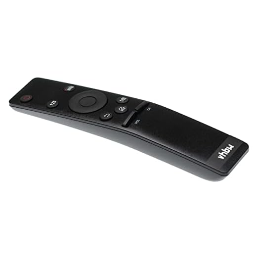 vhbw Fernbedienung kompatibel mit Samsung UE43KU6509UXZG, UE49K6370SUXZG, UE49K6379, UE49K6379SUXZG Fernseher, TV - Ersatzfernbedienung