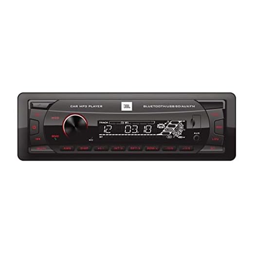 JBL, Rádio Automotivo, MP3 Player, Celebrity 100, Bluetooth / USB / SD Card / Aux / FM - Preto