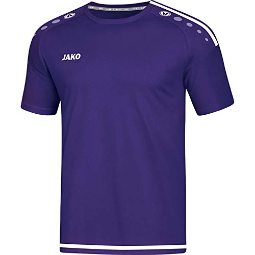 JAKO Herren Striker 2.0 KA Trikot, lila/Weiß, 4XL