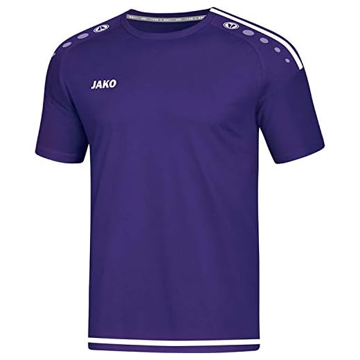 JAKO Herren Striker 2.0 KA Trikot, lila/Weiß, 4XL