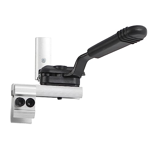 Tyenaza Frenos para Sillas de Ruedas, Frenos para Sillas de Ruedas Auxiliar, Conjunto de Freno de Mano para Silla de Ruedas Sensible al Bloqueo de Rueda de Montaje Lateral de Aluminio(Derecha)