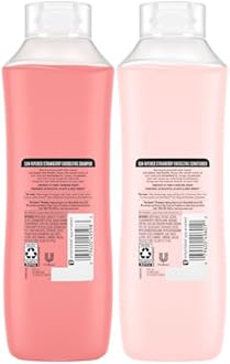 Suave Shampoo & Conditioner Set, Sun-Ripened Strawberry – Everyday Energizing Formulas with Strawberry Extract & Vitamin E, 22.5 Oz Ea (2 Piece Set)